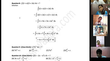 Integration - Part 1 - CA Foundation - May 2021 - Lecture 73 - Date 17-06-2021